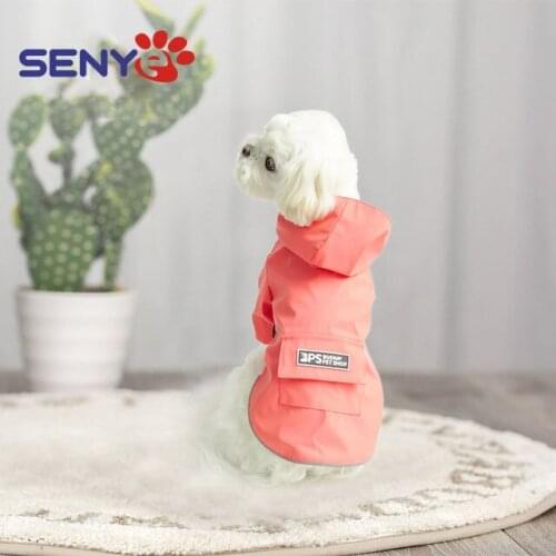 Pet Dog Raincoat Reflective Dog Jacket Waterproof Dog Clothes Outdoor Pet Raincoat corgi French Bulldog Coat дождевик для собак