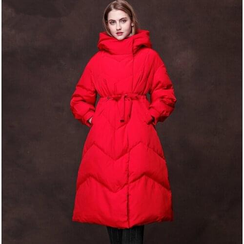 KMETRAM Duck Down Jacket Woman Hooded Winter Jacket Women Clothes 2020 Korean Long Coat Female Parka Chaqueta Mujer MY3342