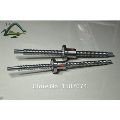 1 pc free shipping ball screw 1204 length 300mm with a ballnut cheap ball screw sfu1204