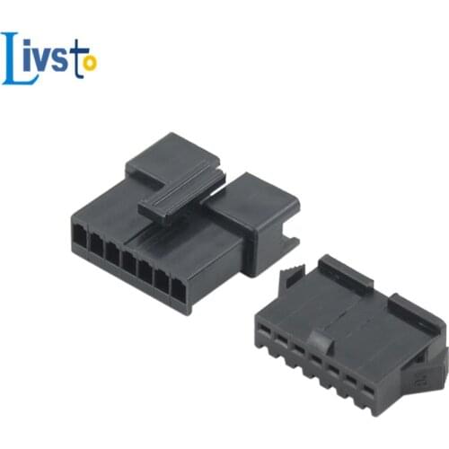 10 Sets SM 7P Pin 2.54 Pitch Female Male Wire Connectors Housing With Terminals SM-7Y SM-7A JST SM2.54