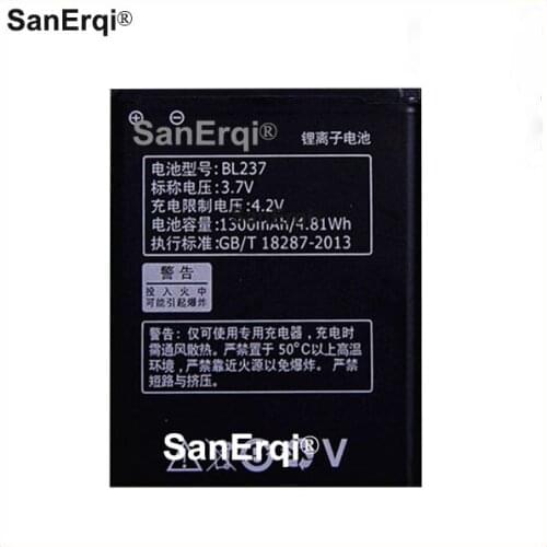 10pcs battery for Lenovo BL237 Original Li-ion Battery Replacement for Lenovo A355E Smart Mobile Phone