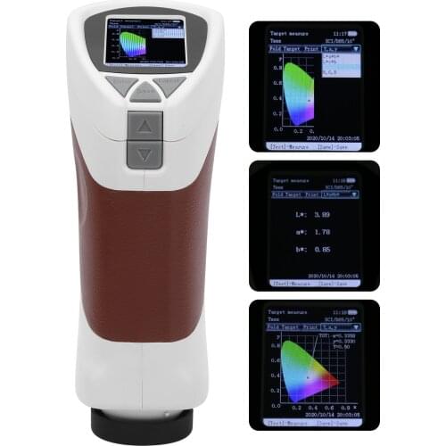 CS-10 8MM Colorimeter Color Difference Meter High Accuracy Digital Color Analyzer for Printing Testing Device