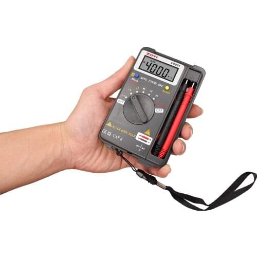 Digital Multimeter ZOYI VC921 3 3/4 Personal Mini Digital Multimeter Handheld Pocket capacitance resistance frequency tester