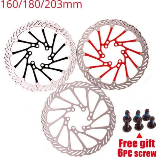MTB G3 Disc Brake 60mm 180mm 203mm Brake Disc Rotor Road Bike Otor Centerline for Shimano Sram 6pcs Bolts Bicycle Parts