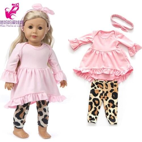 For 43cm Baby Doll dress Retro court black dress for 18" inch girl doll princess dress doll toy wear