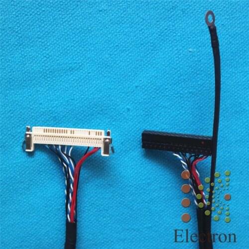 FIX-30P-D8 LVDS Cable 60Pin Single 8bit 60cm Right Power for Samsung Large Size LCD TV Monitor
