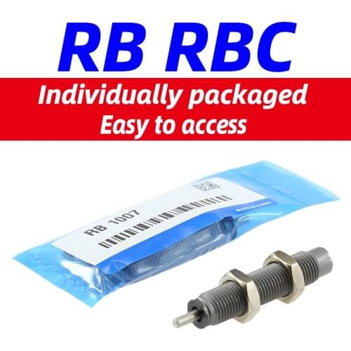 RB RBC Pneumatic Hydraulic Shock Absorber Adjustable Hydraulic Buffer RB0805 RB0604 With cap RB0806 RB1006 RB1007 RBC1007 1411