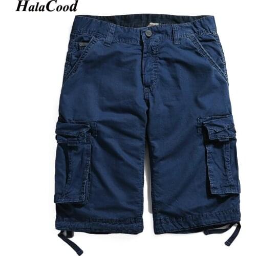 Hot Sell Fashion Sexy Mens Military Cargo Shorts Brand New Army Tactical Shorts Men Cotton Loose Work Casual Shorts Plus Size
