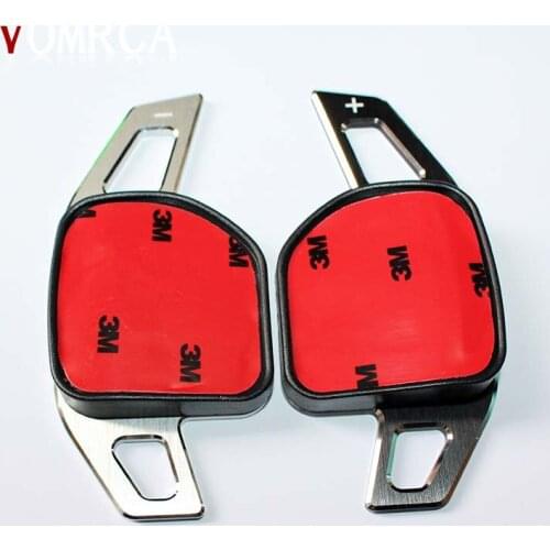 Praise car steering wheel extension shifters shift aluminum shift paddles for AUDI A3 S3 A4 S4 B8 A5 S5 A6 S6 A8 R8 Q5 Q7 TT DSG