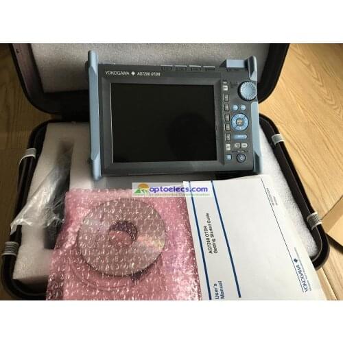 DHL Free Shipping AQ7280 / AQ7282A module 38/36dB 1310/1550nm SM OTDR AQ7282A Optical Time Domain Reflectometer Multi-languages
