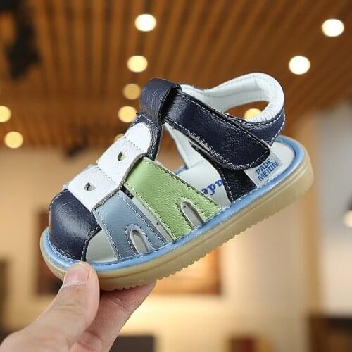 Summer baby sandals for girls boys soft bottom cloth children shoes fashion little kids beach sandals toddler shoes