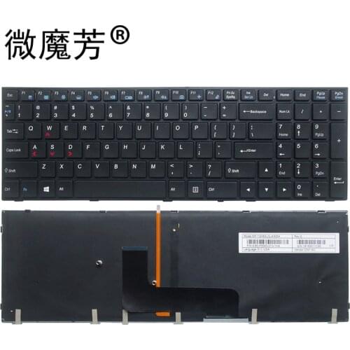 US backlit laptop keyboard for Clevo P651 P651SE P655 P671 P655SE P671SG P650HP3 P650 P670RE3 P670RG P650RE3 Z6 Z7 Z8
