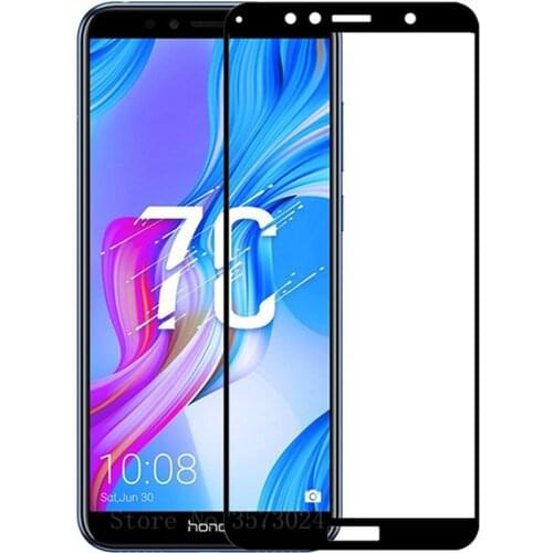 Protective film for huawei honor 7 7x 7s 7c 7a pro 8 lite Y5 prime 2018 tempered on the glass phone screen protector smartphone