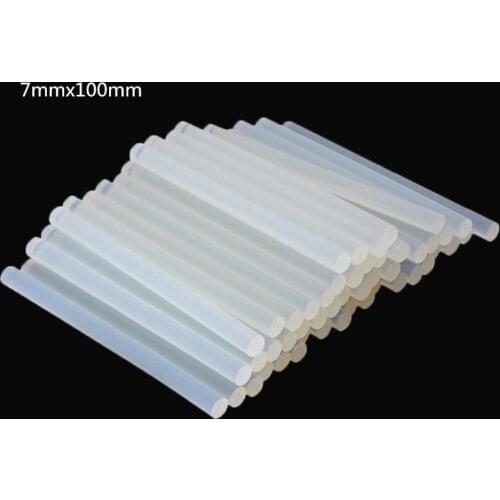 JimBon 50/20/10/5Pcs 7mmx100mm Hot Melt Glue Stick For Heat Pistol Glue High Viscosity Glue Glue Repair Tool Kit
