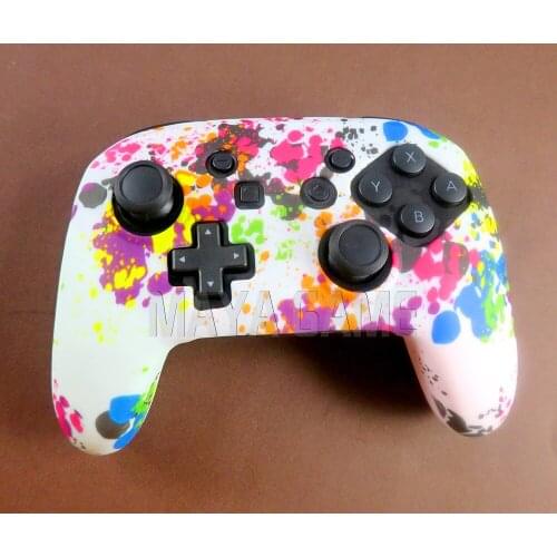 20pc Silicone Cover For Nintend Switch Pro Controller Shell Case Soft Protective Skin Case for Nintendo Switch NS Pro Controller