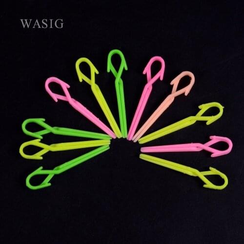 50pcs/Pack mix color Plastic Hair Clips Small Size Hairdressing Clip For Hair Coloring Salon Hairstyling Tools Clip