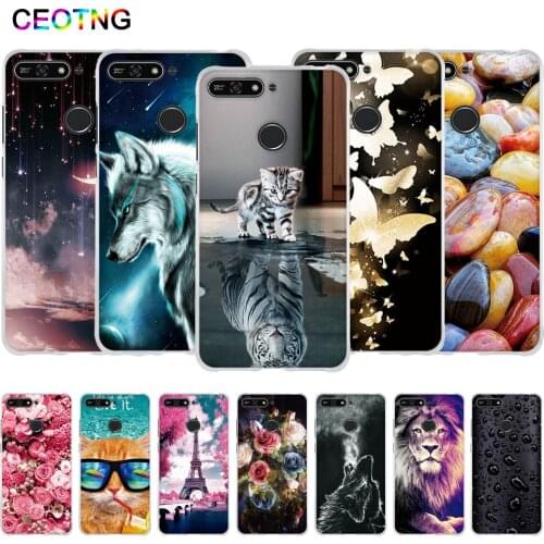 TPU Case for Huawei Honor 7A / Honor 7A Pro / Enjoy 8e Case Soft Silicone Back Cover for Huawei Y6 2018 / Y6 Prime 2018 Shells
