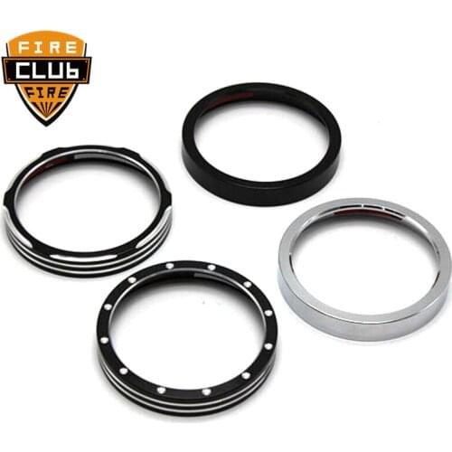 Motorcycle Bagger Speedometer Trim Bezel Billet Cover For Harley Sportster 883 1200 Dyna Street Bob