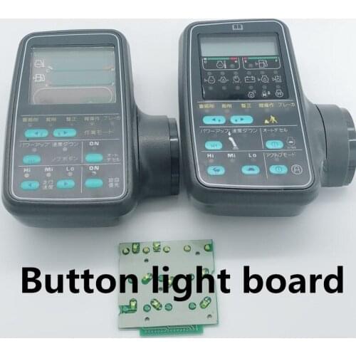 For PC 100 120 200 300-6 Excavator instrument display button light board Imported products high-quality excavator accessories