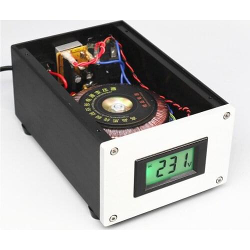 EU 200VA Toroidal balanced isolation transformer 200W AC isolation power supply processor With 1 EU outlet socket