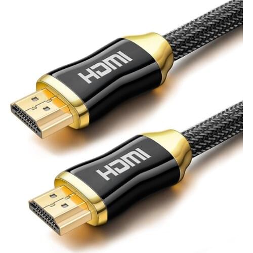 1M 2M 3M 5M 10M 15M 4K 60Hz HDMI To HDMI Cable High Speed 2.0 Golden Plated Connection Cable Cord For UHD FHD 3D Xbox PS3 PS4 TV