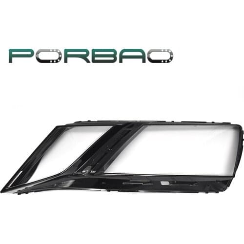 For A7 Octavia Headlight Headlamp Transparent Glass Lens Shell 18-20 Front Lampshade Auto Shell Replacement DIY