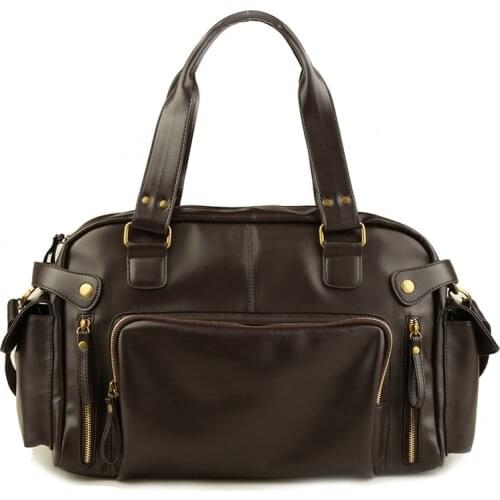 Male Bag England Retro Handbag Shoulder Bag Leather Men Big Messenger Bags Brand High Quality Mens Travel Crossbody Bag XA158ZC