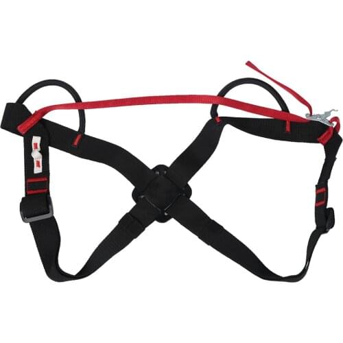 Outdoor Chest Adjustable Safe Shoulder Strap Accessory Hanging Point Strap For Outdoor Rocks Climbing Mountain Climbing Downhill