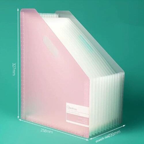 2020 New Arrival Desk File Folder Document Paper Organizer Storage Holder Multilayer Expanding Box School Office Stationery