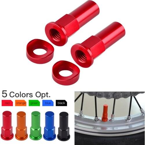 New Motocross Rim Lock Nut Spacer Kit For KTM Honda Yamaha Suzuki Kawasaki CR YZ KX RM CRF YZF KXF RMZ KLX GSXR CBR Motorcycle