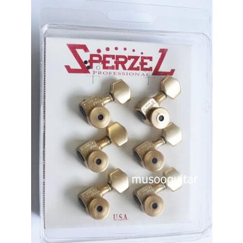 NEW Sperzel 6 in line Gold Tuners