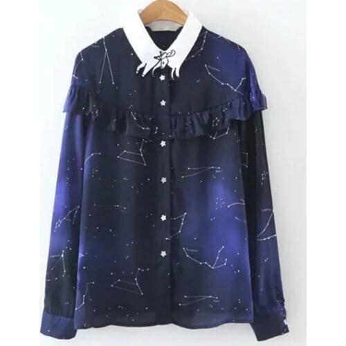 Женские шифоновые рубашки QPFJQD China At AliExpress