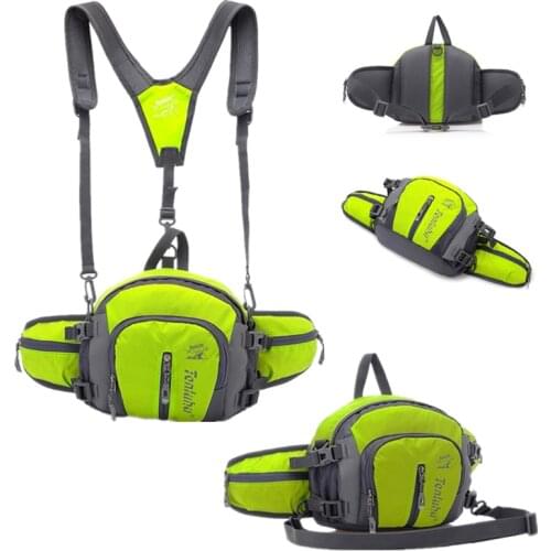 Outdoors Hiking Camping Rucksack Cycling Waist Bags 5L Bicycle Waist Pack Waterproof Mountain Climbing Pack Bicycle Backpack