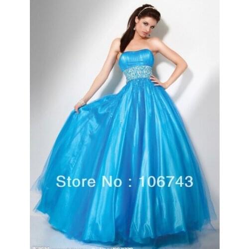 Vestido 15 2021 New Design hot Vestido De Festa Formales Elegant Ball Bridal Besded Blue Girl Party Gown Quinceanera Dresses