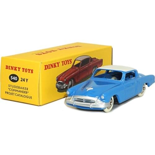 1/43 DINKY TOYS Die-cast De Agostini 540 24Y STUDEBAKER COMMANDER Car Model Collection for Gift