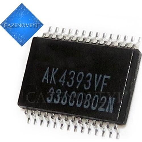 10pcs/lot AK4393VF AK4393 TSSOP-28 In Stock