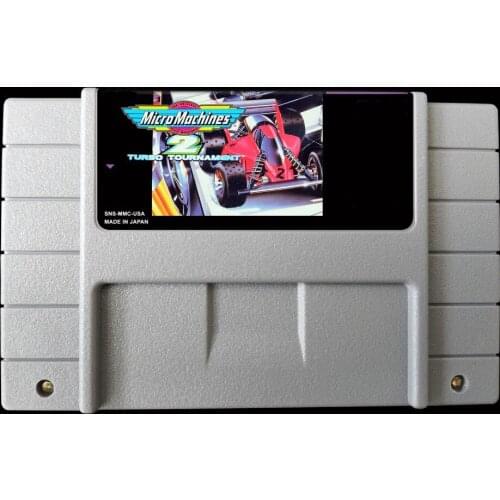 16Bit Games ** Micro Machines 2 - TURBO TOURNAMENT ( USA Version!! )