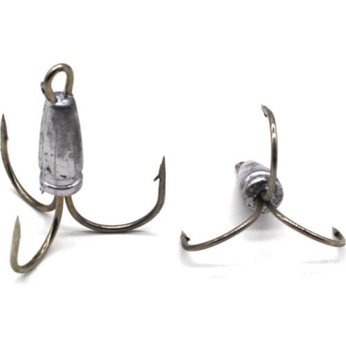 6/0 8/0 10/0 12/0 14/0# Anti-Corrosion Tackle Accessories Barbed Fishing Hook High Quality Lure Triple Hook Fishing Tackle