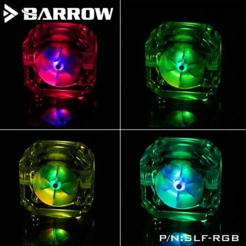 Barrow SLF-RGB Flow meter,for Water cooler system,RGB colorful version,heatsink gadget