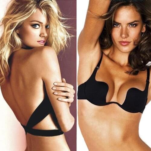 Seamless Multiway Push-Up Bra/U-shape Plung Bra