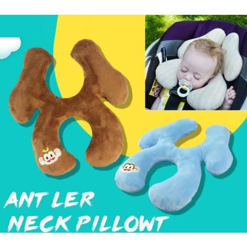 Child car seat head support cute travel neck pillow baby stroller head protection bebe care baby accesrroies