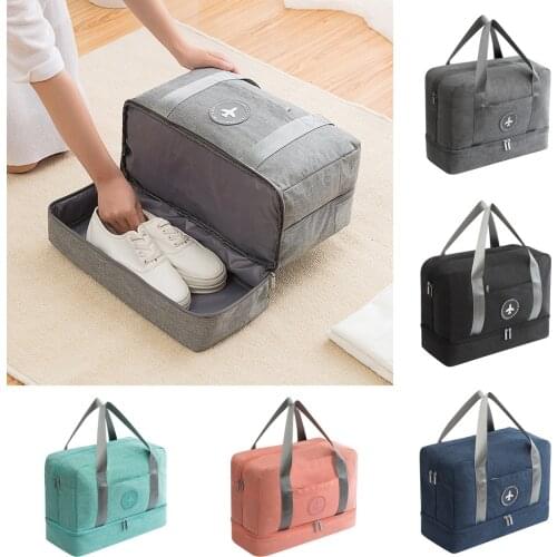Travel Cosmetic Bags for Women Tote Large Capacity Luggage Bag Makeup Bag Toiletries Storage Bag Man Girl Organizer Storage Bag