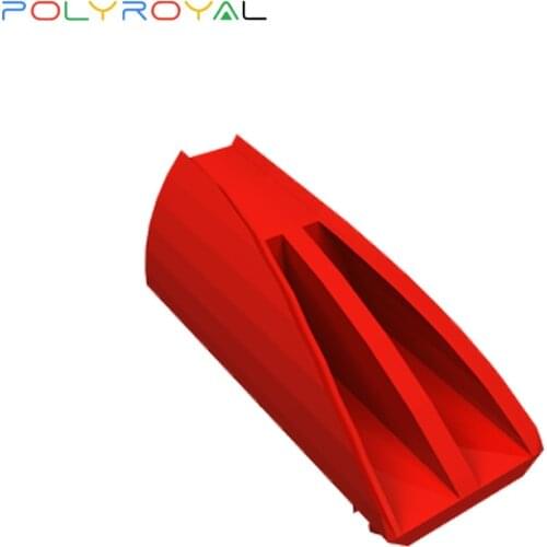 Building Blocks Technical parts4194723 Red air inlet rectifier plate 1 PCS MOC Compatible With brands toys for children 30647