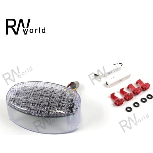 Motorcycle LED Taillight Turn Signal Light Brake Lamp For YAMAHA V-Star Custom XVS1100 1999-2009 2005 2006 2007 2008 XVS 1100