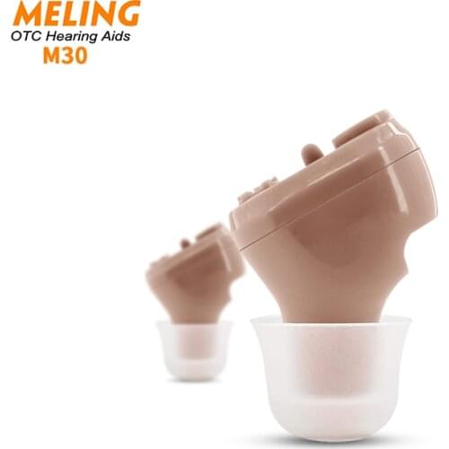 M30 Invisible Hearing Aid for Seniors Rechargeable with Noise Cancelling, Rechargeable Hearing Amplifier for Adults