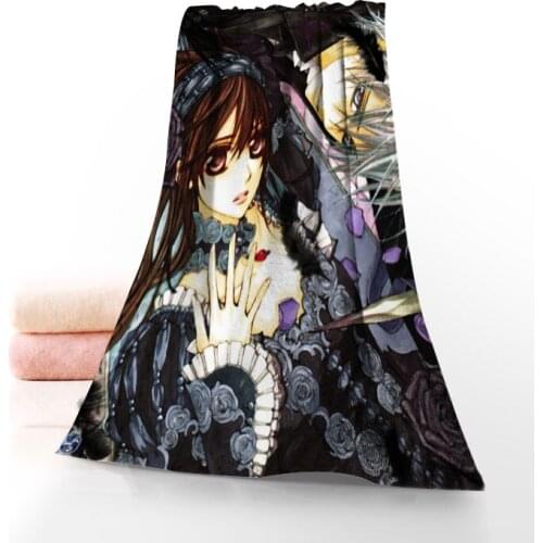 New Custom Vampire Knight Towel Printed Cotton Face/Bath Towels Microfiber Fabric For Kids Men Women Shower Towels 70X140cm