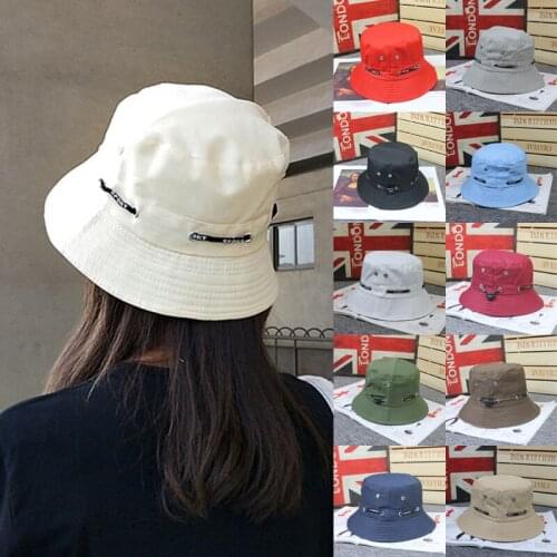 Unisex Sun UV Protection Bucket Hats Women Camouflage Packable Summer Sun Hat Wide Fisherman Cap for Fishing Beach Bucket Cap