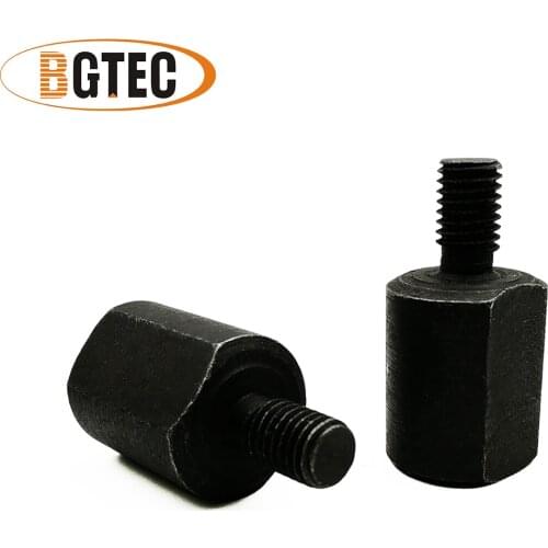 BGTEC 1pc Different Thread Diamond core bits adapter M10 to M14 Grinding wheel Connection Converter