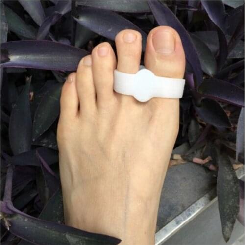Toe Separators Stretchers Straighteners Alignment Bunion Gel 2 Holes Pain Relief Foot Care Tools 1000pair