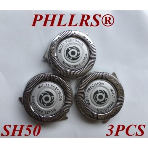 3pcs SH50 replace head razor blade for philips shaver s5000 S5510 S5340 S5140 S5110 S5400 S9161 S5050 S7510 S5380 Sh50/52